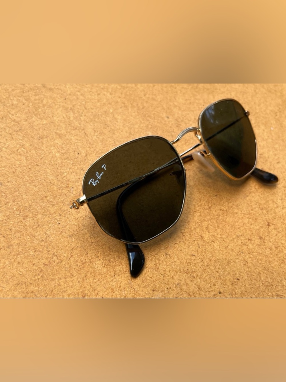 Ray-Ban Hexagonal Polarized Sunglasses - Picture 3 of 15